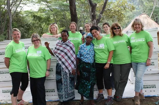 High-flyer Marnie Millard's helping women in Tanzania build bee-keeping businesses