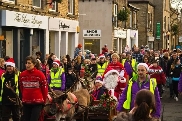 Reindeer parade through Lindley despite calls to scrap it